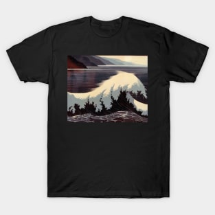 eyvind earle the famous wave T-Shirt